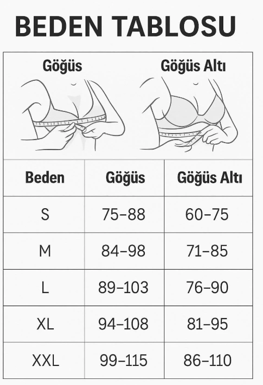 Destekleyici Sütyen Korse