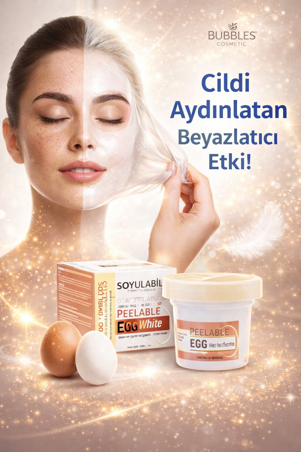 Kore Mucizesi Aydınlatıcı Beyazlatıcı Yumurta Maskesi