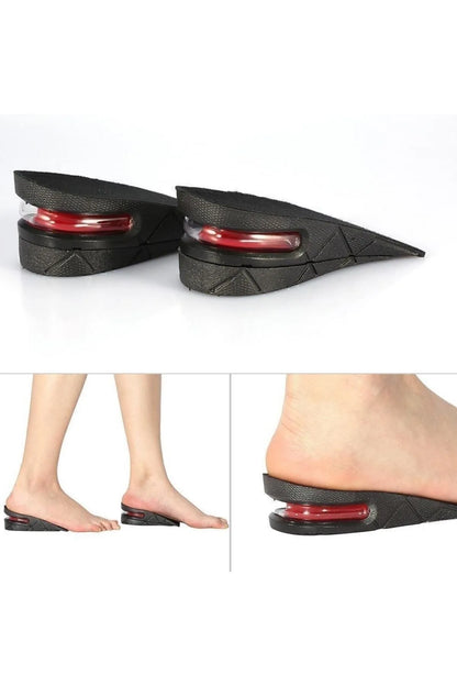 5 Cm Tam Boy Uzatıcı Tabanlık Hava Yastıklı Uzatan Ayakkabı Tabanlığı Gizli Topuk ( ÇİFT )