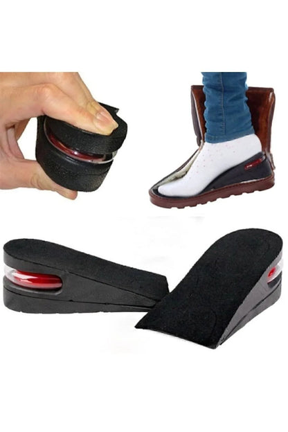 5 Cm Tam Boy Uzatıcı Tabanlık Hava Yastıklı Uzatan Ayakkabı Tabanlığı Gizli Topuk ( ÇİFT )