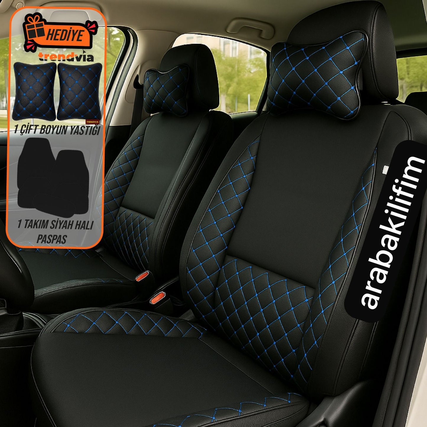 Oto Koltuk Kılıfı Set