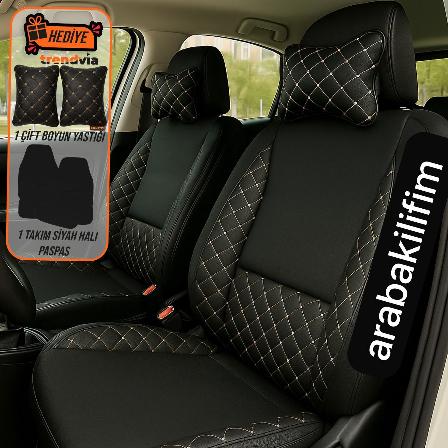 Oto Koltuk Kılıfı Set