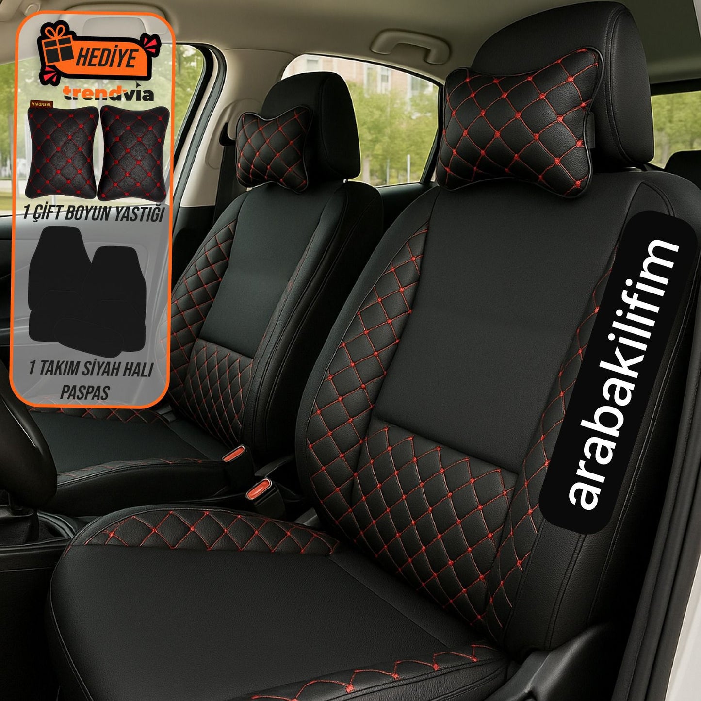 Oto Koltuk Kılıfı Set